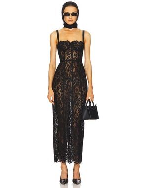 Helsa Lace Column Dress
